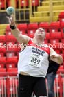 Senior mens shot putt, North Eastern Track and Field Champs, Gateshead Stadium. Photo: David T. Hewitson/Sports for All Pics